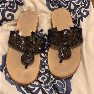 Jack Rogers RARE Tortoise GUC 9m